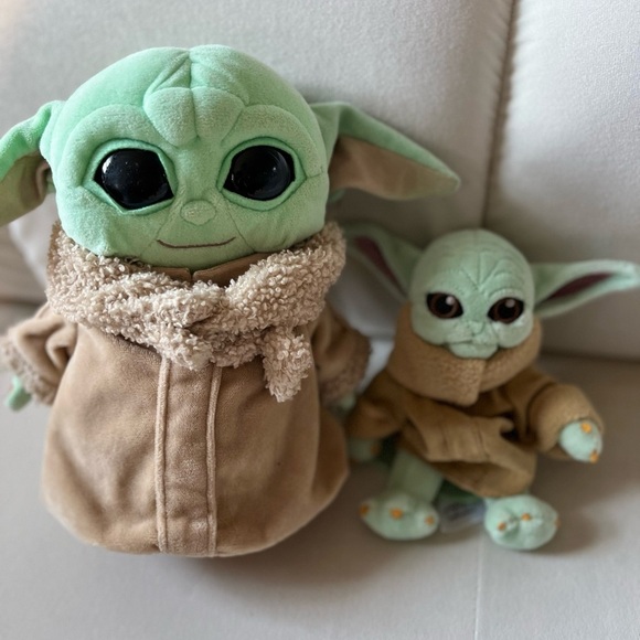 Baby Yoda / Grogu Plush Bundle (Set of 2) –Star Wars - Picture 1 of 8